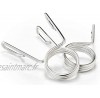 ISOGYM Colliers de serrage pour barre à ressort de 50 mm paire Convient pour barres olympiques de 2,5 cm de diamètre Barres olympiques et haltères