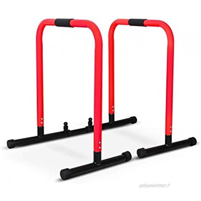 YEEGO DIRECT Barres Dip Parallèles Ajustable Sport Dip Station Push Up Dip Support Gym Street Workout