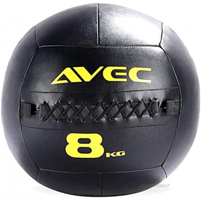 Médecine Ball Agyh Soft Squash Wall Ballon Home Gym Fort Force Train Fitness Equipement de Fitness 2kg 3kg 4kg 5kg 6kg 7kg 8kg 9kg 10kg Taille: 6kg 13 2lbs-8kg 17.6lbs